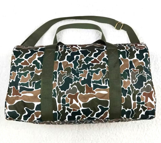 Old school camo duffle